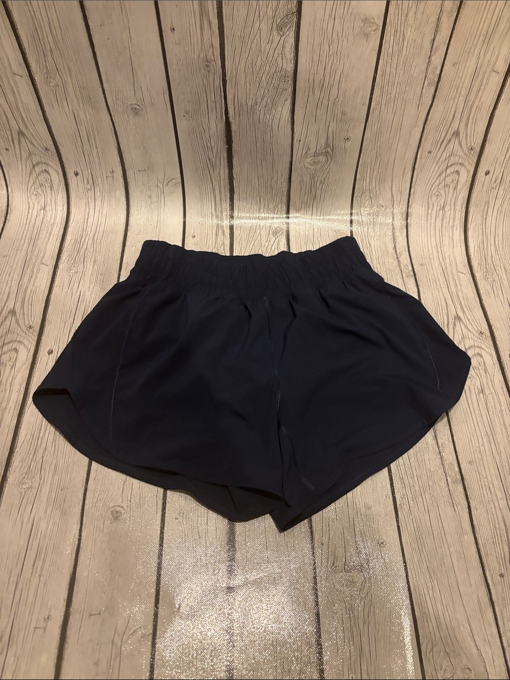 Women's Navy Athletic Shorts with Elastic Waist size small Member’s Mark